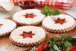 Shortbread Jam Cookies